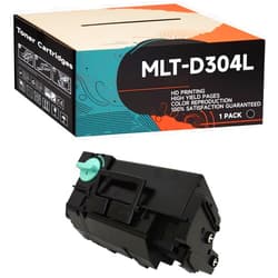 LVVS MLT-D304L Toner Cartridges Compatible with Samsung ProXpress M4530ND M4530NX M4583FX Printers, High Yield 21000 Pages, includes Chip, Color Reproduction (Black)