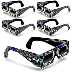 Gravitis Reflective Solar Eclipse Glasses - ISO 12312 - AAS Recognized Vendor - USA Made Filters - 2024 Total Solar Eclipse