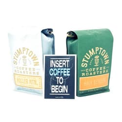 STUMPTOWN COFFEE ROASTERS Stumptown Coffee - Hairbender and Holler Mountain Blend Coffee Gift Bundle, Whole Bean Roast, 12 oz bag