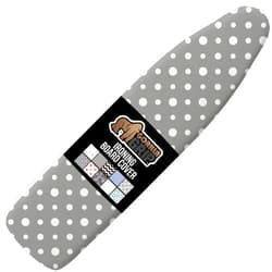 Gorilla Grip The Original Gorilla Grip Ironing Board Cover, Silicone Coating, Full Size Scorch Resistant Padding, Elastic Edge, Heavy Duty Iron Pad Covers Standard Boards, Hook and Loop Fastener Strap, Dots