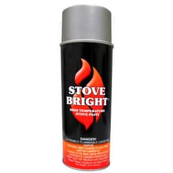 Forrest Paint 6193 1200 Wood Stove High Temp Paint - Metallic Gray