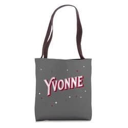 Yvonne Name Mädchen und Frauen Yvonne Personalised Name Tote Bag