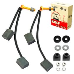 Roykaw Golf Cart ADC Motor Brushes Kit for Club Car & EZGO TXT Models, Replaces OEM # 73120-G25, 73120G25, 1021862-01, 102186201