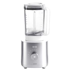 ZWILLING Enfinigy Power Blender, Piranha Teeth Winglet Blade for Ultimate Blending, 6 programs for Ice cream, Smoothies and more, 64oz pitcher, 12 speed, Silver