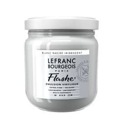 Lefranc Bourgeois Lefranc & Bourgeois Flashe Matte Artist's Color, 1 Count (Pack of 1), Iridescent Pearl White