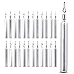AMYSPORTS Drop Shot Weights Fishing Lead Drop Saltwater Fishing Weight Freshwater Drift Sinker Fishing Weight Bass Rig Cylinder Removable Catfishing