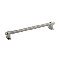 Amerock | Cabinet Pull | Antique Iron | 10-1/16 inch (256 mm) Center-to-Center | Rockwell | 1 Pack | Drawer Pull | Drawer Handle | Cabinet Hardware