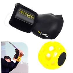 COCGVEL Golf Swing Trainer Ball Golf Trainer Ball Golf Swing Training Aid For Posture Correction Golf Swing Pro Golf Wrist Training Aid Golf Swing Trainer Golf Grip Trainer For Golf Practice Beginners