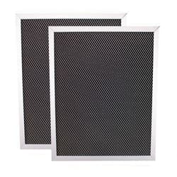 WZKO 97007696 Range Hood Filter Charcoal Upgraded Replacement Grease Filter for B-roan and K-enmore Range Hood Oven Vent Filter (8 3/4 X 10 1/2 X 3/8) 2 Pack