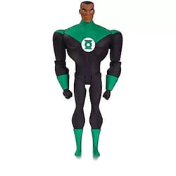DC Collectibles Justice League Animated: Green Lantern John Stewart Action Figure, Multicolor