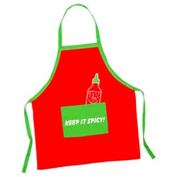 Sriracha2Go Sriracha Apron, Red and Green