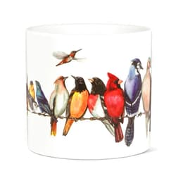 Abbott Collection 27-PARADE/085 LG Planter, 1 EA, Birds on Wire, Large
