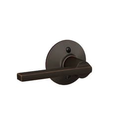 Schlage F170 LAT 716 Latitude Door Lever, One Sided Non-Turning Dummy Door Handle, Aged Bronze
