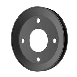 Phoenix Mfg. 6-1/4 Inch Dia 1 3/4 Inch Bore Steel V-Groove Drive Pulley