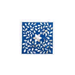 FAIR DEAL HANDICRAFTS Mother of Pearl inlay Jewelry box Blue (Blue, D1)