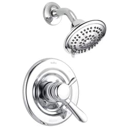 Delta Faucet Lahara 17 Series Dual-Function Shower Trim Kit with 5-Spray Touch-Clean Shower Head, Chrome T17238 (Valve Not Included)