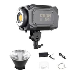 LS CoolCam 200D LED Video Light 200W 5600K Daylight,Supply APP Control
