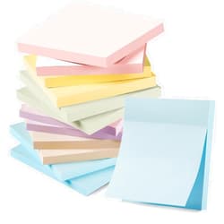 YEECOK Sticky Notes 3x3 in, 12 Pads, Morandi Colors Self-Stick Note Pads, Sticky Pads Aesthetic, Super Sticking Power, Colorful Sticky Notes Bulk