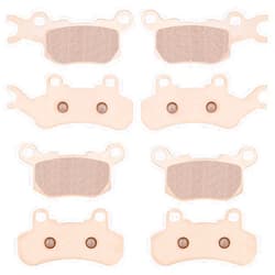 Youxmoto Sintered Brake Pads Fit for Can-Am Defender HD8 / MAX HD8 2016 2017 2018 2019 2020 2021, Front and Rear Brake Pads Fit for Defender HD10 MAX/PRO 2017-2022, fits 715900380, 715900379