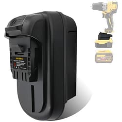 YMWLKJ for DeWalt 20V Battery Adapter to 12V, Convert for DeWalt 20V 60V Battery to 12V Battery Replacement, Work for DeWalt 12V Cordless Tools Below 120W (Only DM18DW12 Adapter Included)
