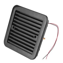 Aramox Vent Fan 12V 4W Cooling Fan with Shutters Vent One Way Side Strong Wind Air Exhaust Car Styling Accessories