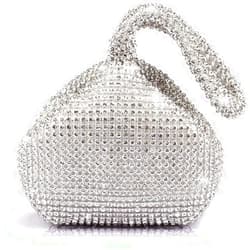 JIAN YA NA Fashion Women Bridesmaid Lady Girl Bride Evening Clutch Bag for Prom Cocktail Party Wedding Engagement