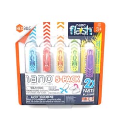 Innovation First Trading SARL, Inc. HEXBUG Nano 5 Pack - 4 nanos Plus Bonus Flash Nano - Sensory Vibration Toys for Kids and Cats - Small HEX Bug Tech Toy - Batteries Included - Multicolor
