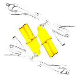 WNL Products XFT-YC-2Pack Replacement Connector Cables for WNL AED Trainer - New Wires for WL120ES10 or WL220ES05 Practi-Trainers - Adult 2 Pack of Cables