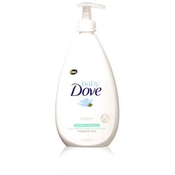 Baby Dove Sensitive Moisture Face and Body Lotion 20 Fl Oz (Pack of 4)