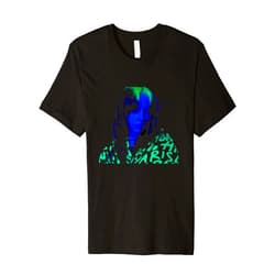 Billie Eilish Official Billie EIlish Downward Glance Photo Premium Short Sleeve T-Shirt