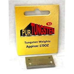Pur.Tungsten Pinewood Car Tungsten Weight Plates (4 Pack of 1/2 oz. weights total 2 oz.) Pre-drilled Screw-on Tungsten weights environmentally friendly & LEAD-FREE Easy Mounting