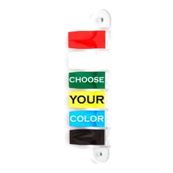 Kull Industries Exam Room Flags, Medical Door Flags for Doctors Offices, Hospitals and Clinics, Customize you Colors, 6 Flag System, 3 inch Short