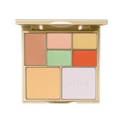Stila Color Correcting Palette, Correct And Perfect All In One, Cream & Powder Face Makeup for Dark Circles, Redness, 0.45 Oz.