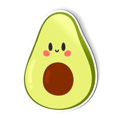 GT Graphics Express Avocado Cutie - 5