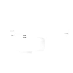 BRINKS Commercial - Light Duty Residential Door Closer, White Finish - Size 1 with a 180-Degree Opening Range and Adjustable Closing Speed