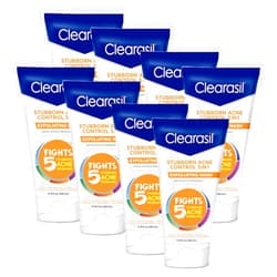 Clearasil Ultra 5in1 Exfoliating Wash, 6.78 oz. (Pack of 8)