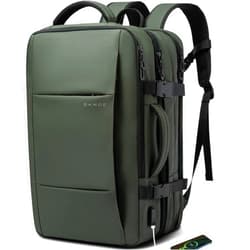 BANGE Expandable Travel Backpack,35LCarry on Backpack for Women Men Airline Approved Gym Backpack Waterproof Business Laptop Daypack…