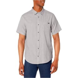 Billabong Men's Sundays Jacquard Short Sleeve Woven Button Down Shirt