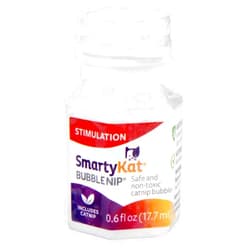 SmartyKat Bubble Nip Catnip Bubbles for Cats & Kittens, Safe for Pets - Trial Size, 0.6 Fluid Ounce