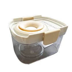 GSOIGSDKF Airtight Food Storage Container for Cereal, Dry Food, Flour and Sugar, Airtight Lids, Ideal for Lunch, Meal Prep Leftovers