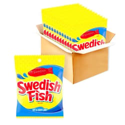 SWEDISH FISH Soft & Chewy Candy, 12 - 3.6 oz Bags
