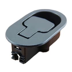 UAIAGM Recliner Handle Replacement - Black Metal, Aluminum - Universal Fit for Most Brands - Includes 1pcs