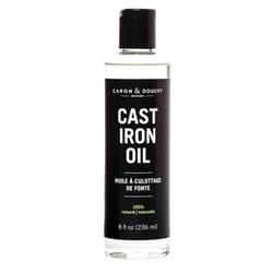 CARON & DOUCET - Cast Iron Seasoning & Cleaning Oil | 100% Plant-Based & Food Grade! | Best for Seasoning, Restoring, Curing and Care (8oz)