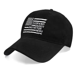 POWEROSE Dad Gifts for Men, Dad Hat Embroidered Letters Adjustable Baseball Cap