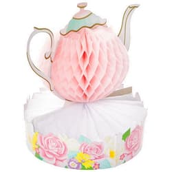 Creative Converting Floral Tea Party Centerpiece, 1 ct Multicolor, 9
