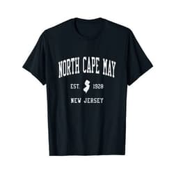 Jim Shorts - North Cape May New Jersey North Cape May NJ Vintage Athletic Sports JS01 T-Shirt