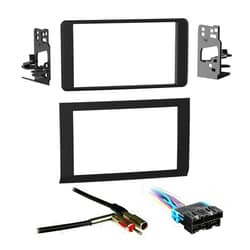 Metra, The Wires Zone Metra 95-3005 Double DIN Dash Kit with Harness + Antenna Combo for Select Chevrolet Astro/GMC Safari 1996-2005