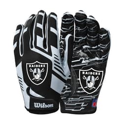 WILSON NFL Stretch Fit Football Gloves – Youth and Adult Sizes