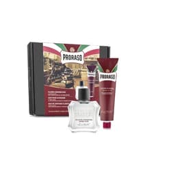 Proraso Classic Shaving Duo Kit, Nourishing for Coarse Beard Formula with Shaving Cream Tube and After Shave Balm