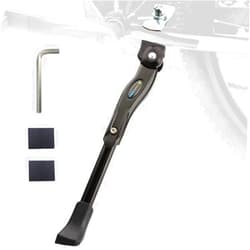 TOPCABIN Bike Kickstand Adjustable Aluminium Alloy Bicycle Kickstand Bike Side Kickstand Fit for 14-29“ Mountain Bike/700 Road Bike/BMX (For 24